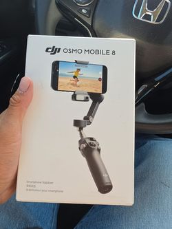 DJI Osmo Mobile 8 Smartphone Stabilizer and mic