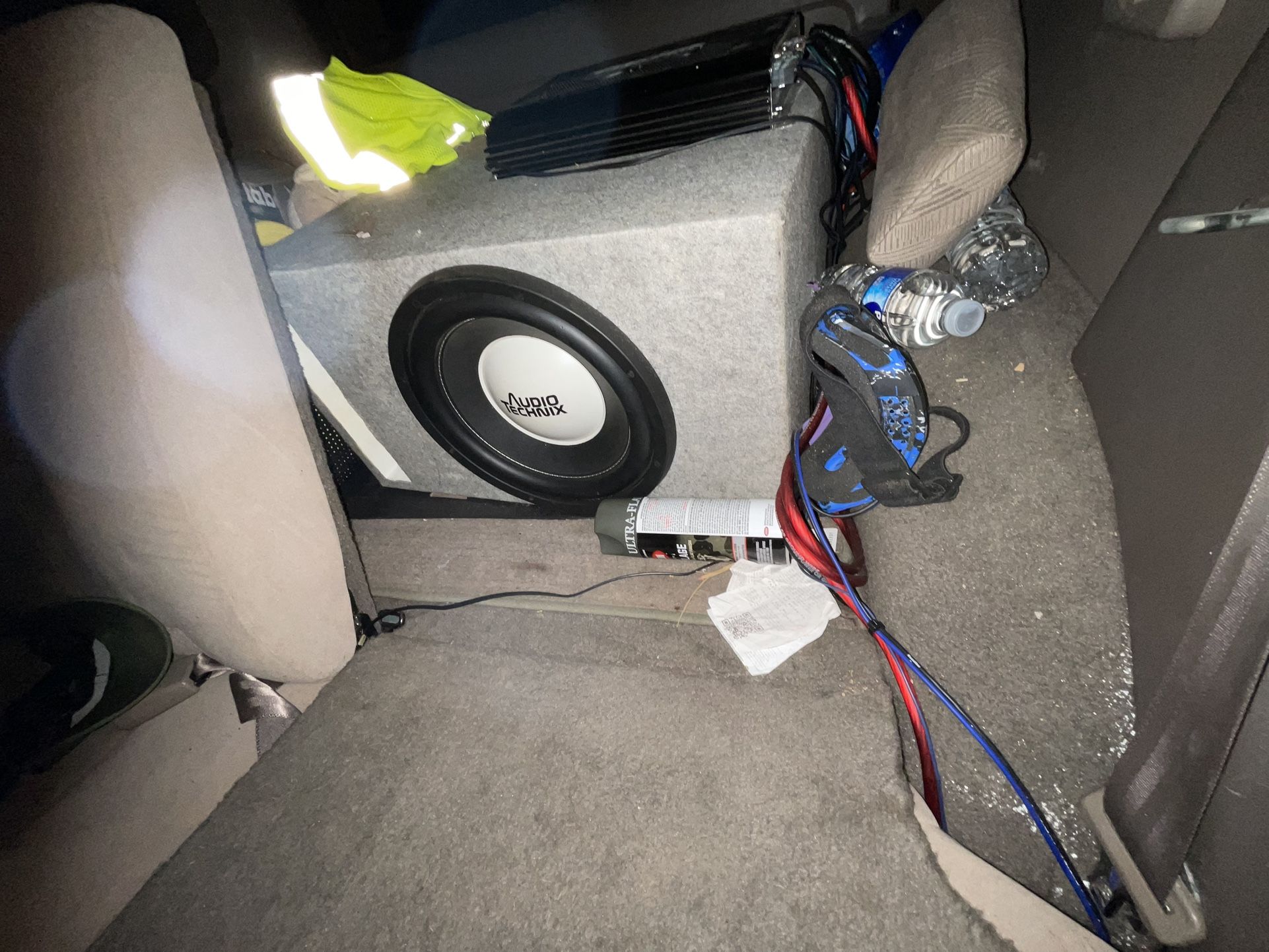 Amp And Subwoofer