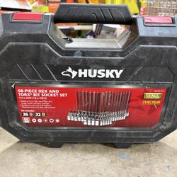 Husky Master Hex and Torx Bit Socket Set (68-Piece)