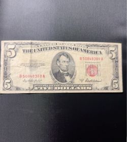 $5 red seal