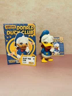 Authentic 52TOYS Donald Duck Club — Confirmed Sweet Surprise