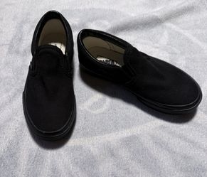 Vans Classic Slip-On Big Kids Size 1 Black