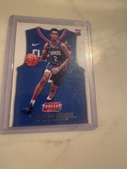 2018 threads SGA rookie card