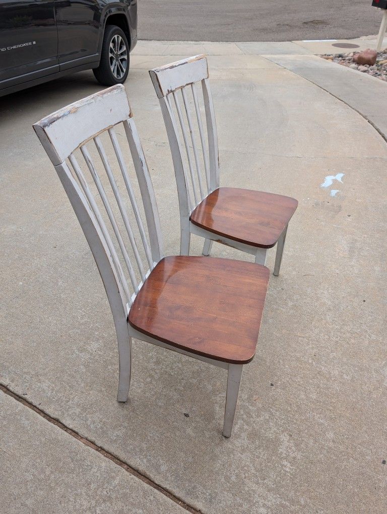 Two Dining Chairs