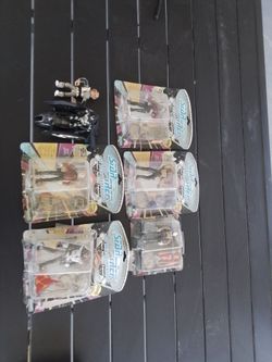 Misc Star trek figures and one batman toy