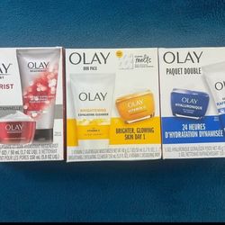 Olay Regenerist - Hidratación intensa Olay Vit C -Piel más luminosa Olay ácido Hialuronico