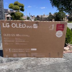 65G5 65” Lg smart 4k oled Tv 