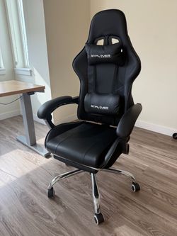 GTPLAYER Black Gaming Chair