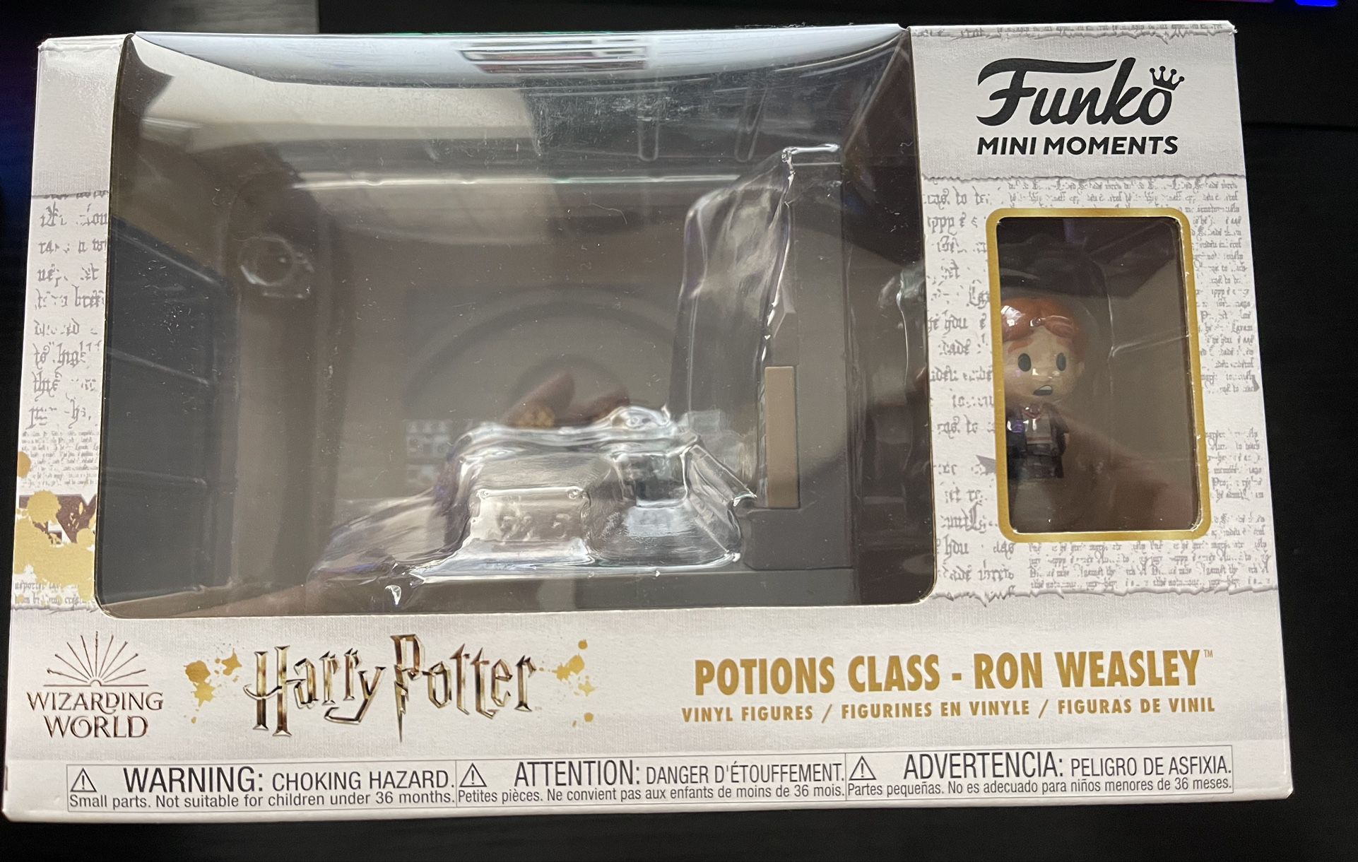 Funko mini moments Harry Potter Potion Class Ron Weasley 