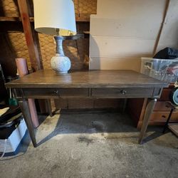 Bassett Desk 52”W x 25.5”D x 30”H