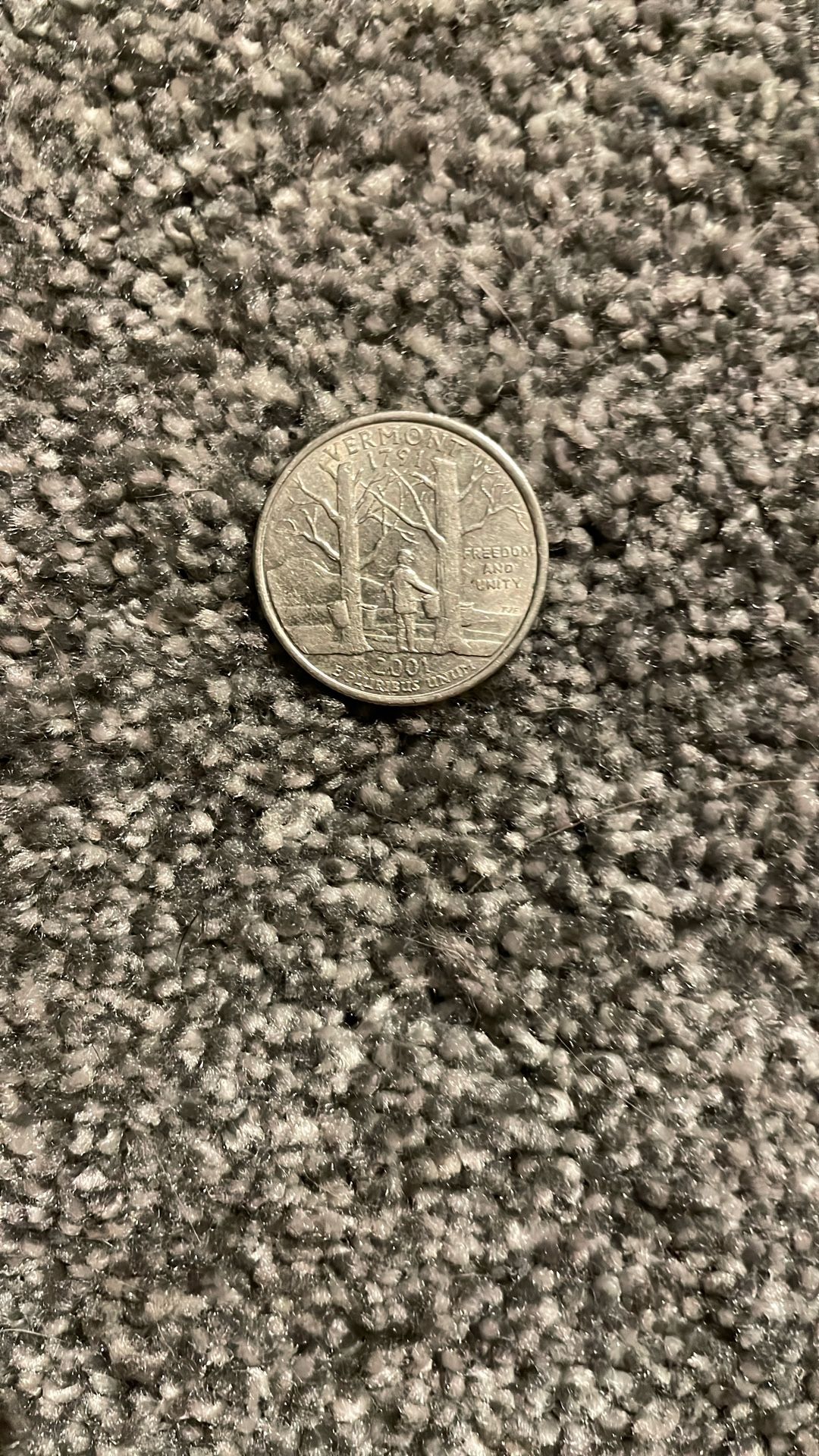 2001-D 25C Vermont