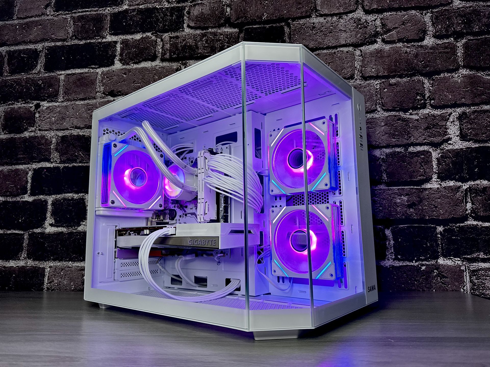 AMD Gaming Pc / Ryzen 5 5500 / Rx 6600 8Gb / DDR4 32Gb / SSD 1Tb / Windows 11