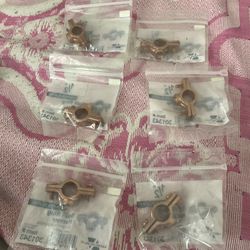 1/2” copper plated split hanger (6pk) item #301343 $3 each