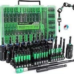 74-Piece Magnetic Nut Driver Set for Impact Drill Metric & SAE, Impact Socket Adapter, Power Bits with Magnetic Holder, Wing Nut Driver, Universal Soc