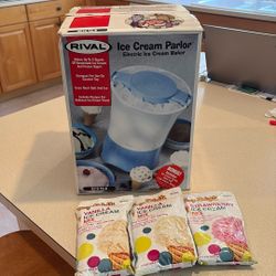 Rival Electric Ice Cream Parlor Maker