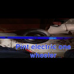 Pint electric one wheeler