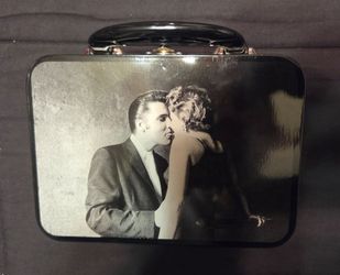 Elvis Presley Tin Metal Lunch Box