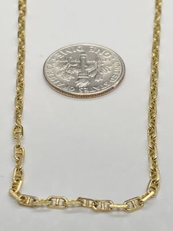 14k Solid Gold fancy Chain 6.1 grams