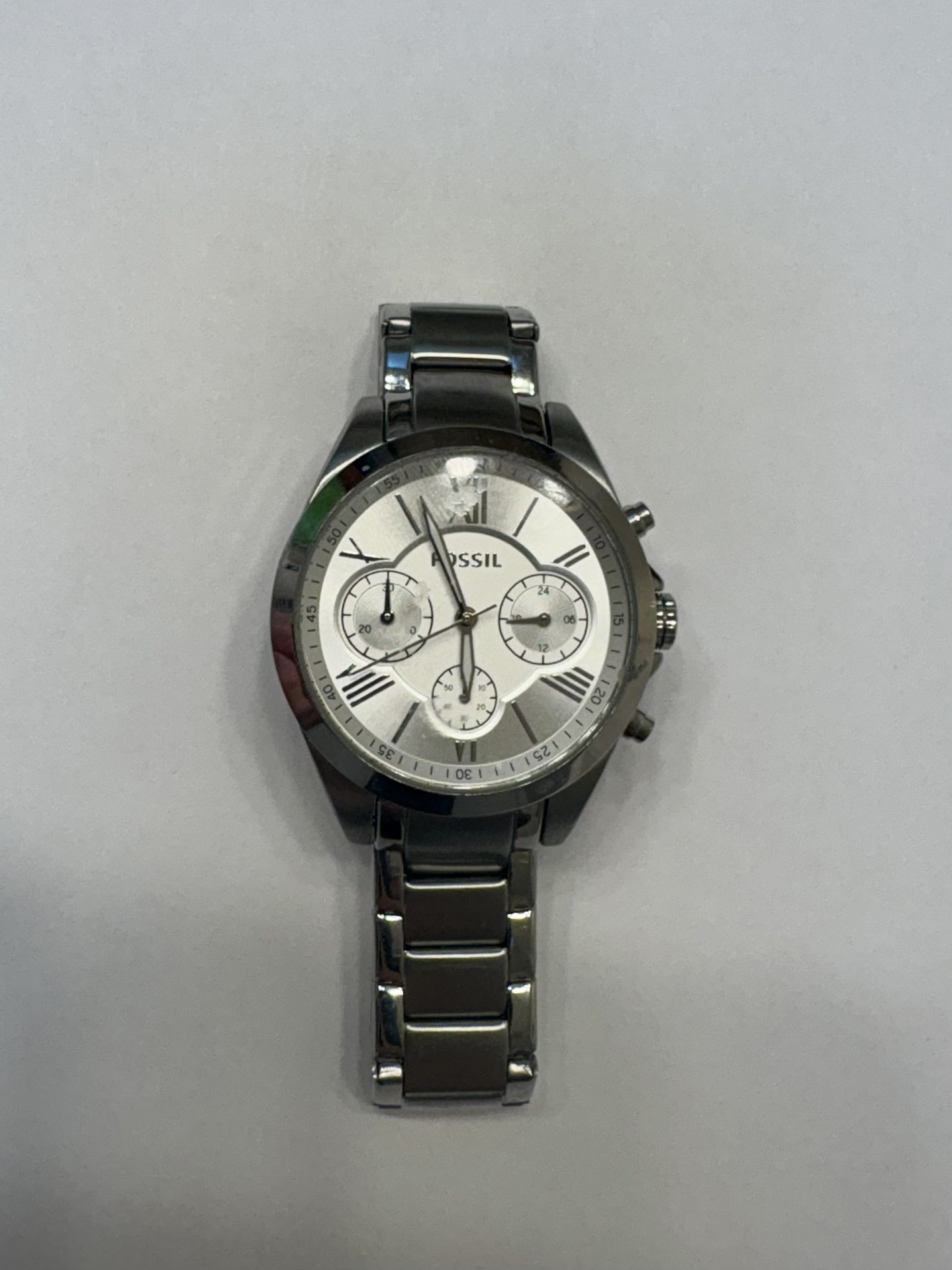 FOSSIL STAINLESS STEEL UNISEX WATCH perfect Condition