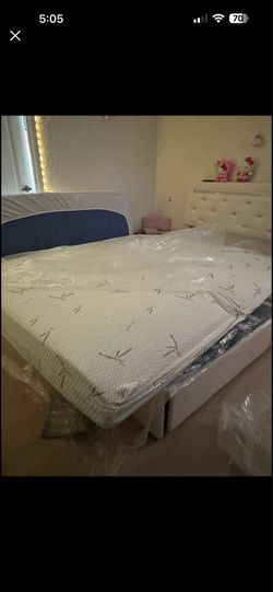 Queen Size Mattress&Frame