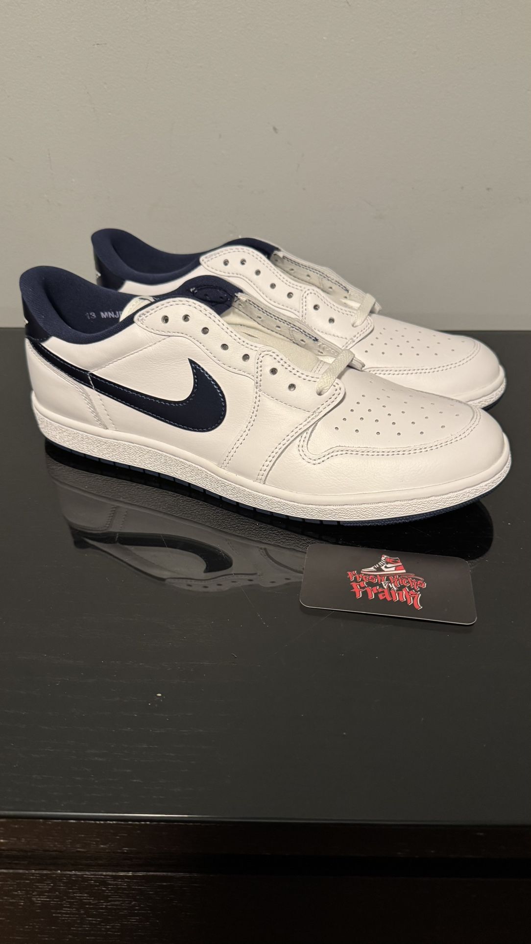 Air Jordan 1 Low 85 Metallic Navy - FB9933-141 - Size 13 - Brand New