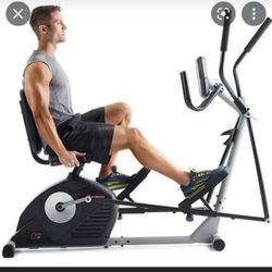 Elliptical And Bicycle