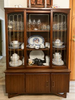 Mid-Century Modern China Cabinet