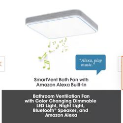 Homewerks Worldwide SmartVent™ Bathroom Ventilation Fan, model 7148-01-AX