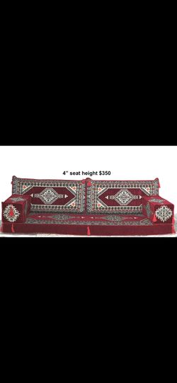Floor Seating, Arabic Sofa, Majlis, With Different Colours