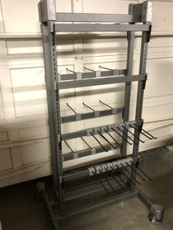 OAKLEY DISPLAY RACK STAND WHEELS