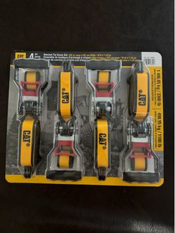 Ratchet tie down straps (New)