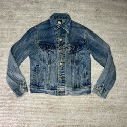 1980s Lee denim jacket women’s 