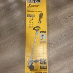 DEWALT 20V MAX XR 14” Folding String Trimmer – New in Box