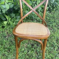 Ballard Designs Constance Rattan  Side Chair.