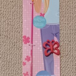 Barbie Fishing Pole Rod with Reel. Ready to fish kit!