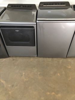 Whirlpool washer and dryer