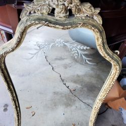 Vintage Antique Mirror 