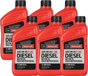 Ford Motorcraft 5W30 Diesel 12 quarts