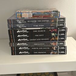 Avatar The Last Airbender ATLA Comic Books