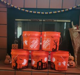 Halloween Home Depot bucket