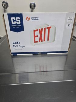 Lithonia Lighting LED Exit Sign Low Profile