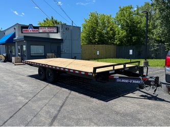 8’.5” X 20’ Deckover flatbed trailer 15k GVWR