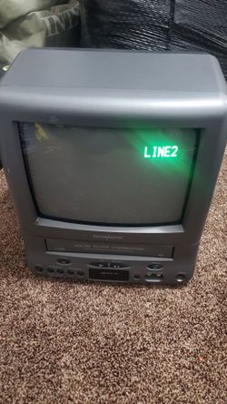 Broksonic 9" CRT TV VCR Combo (CTSGT-2799C)