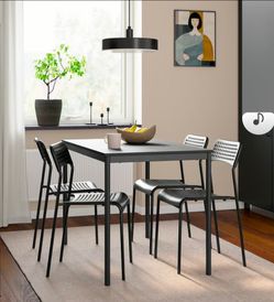 Table And 4 Chairs