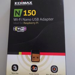 EDIMAX Accessory EW-7811Un V2 N150 Wi-Fi 4 Nano USB Adapter