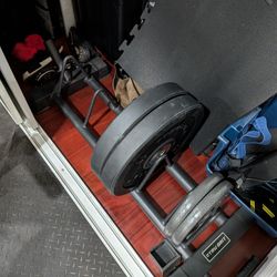 Bumper Weight Plate Storage 