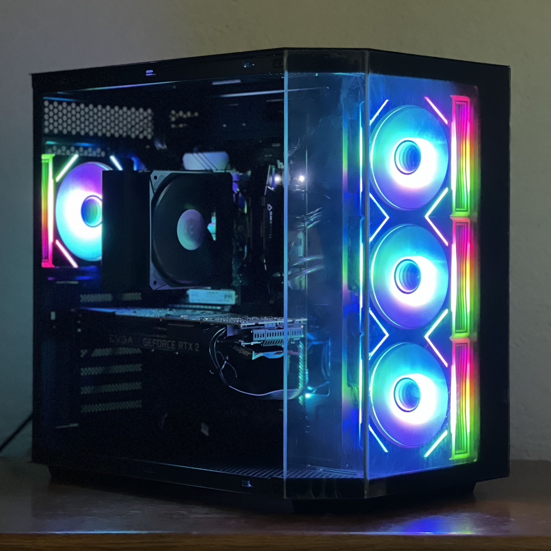 RTX 2080 SUPER / R7 5800X | Black Gaming PC with RGB