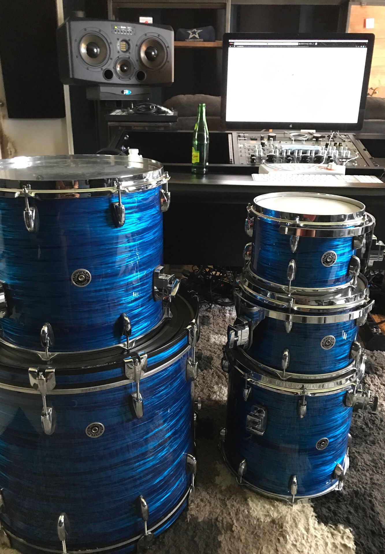 USA Gretsch Brooklyn shell pack... 10”, 12”, 14”, 16”, 22”