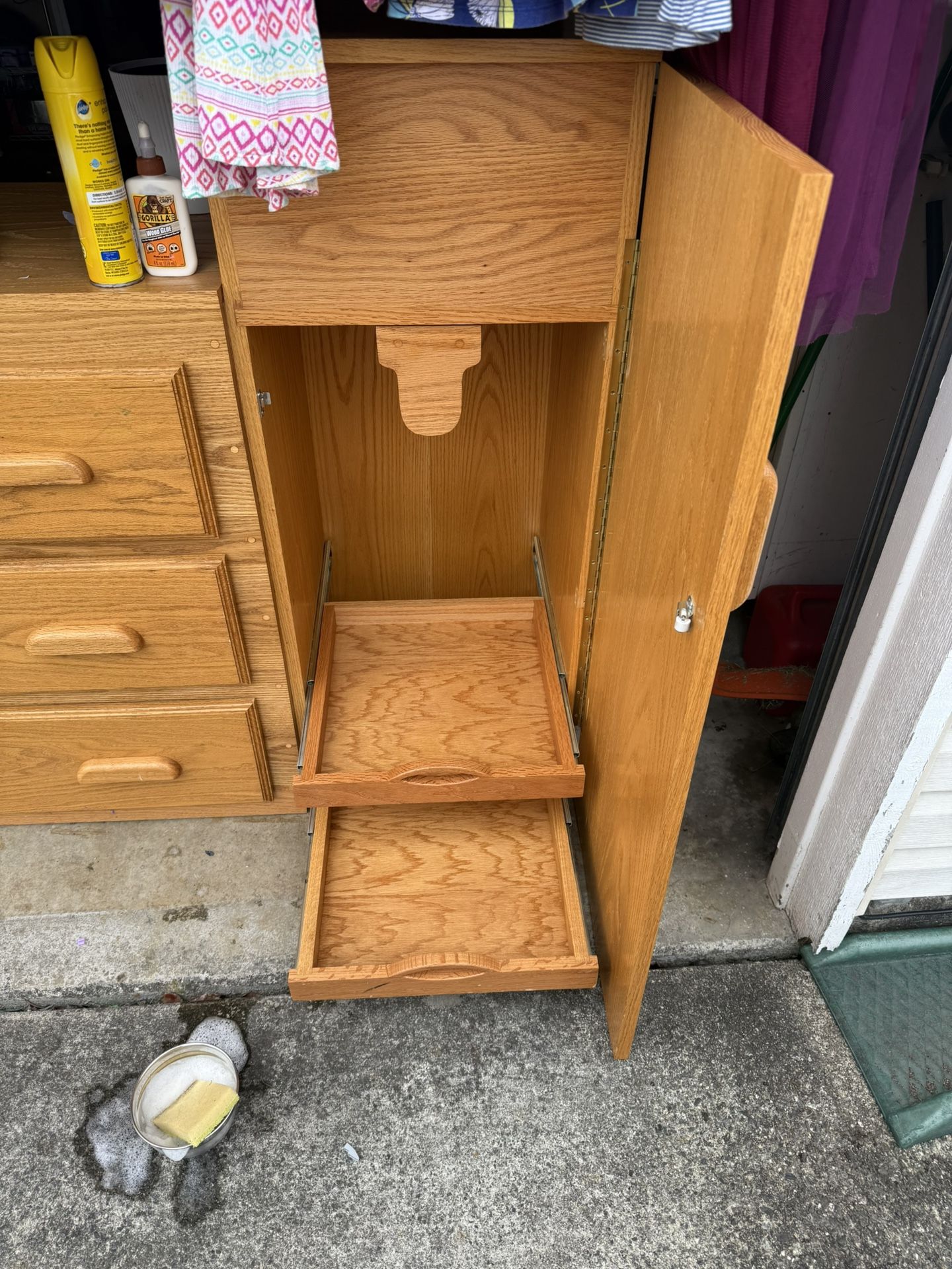 Wood Dresser