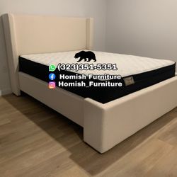 $699 Brand New King Bed Frame With Mattress (read description Below)